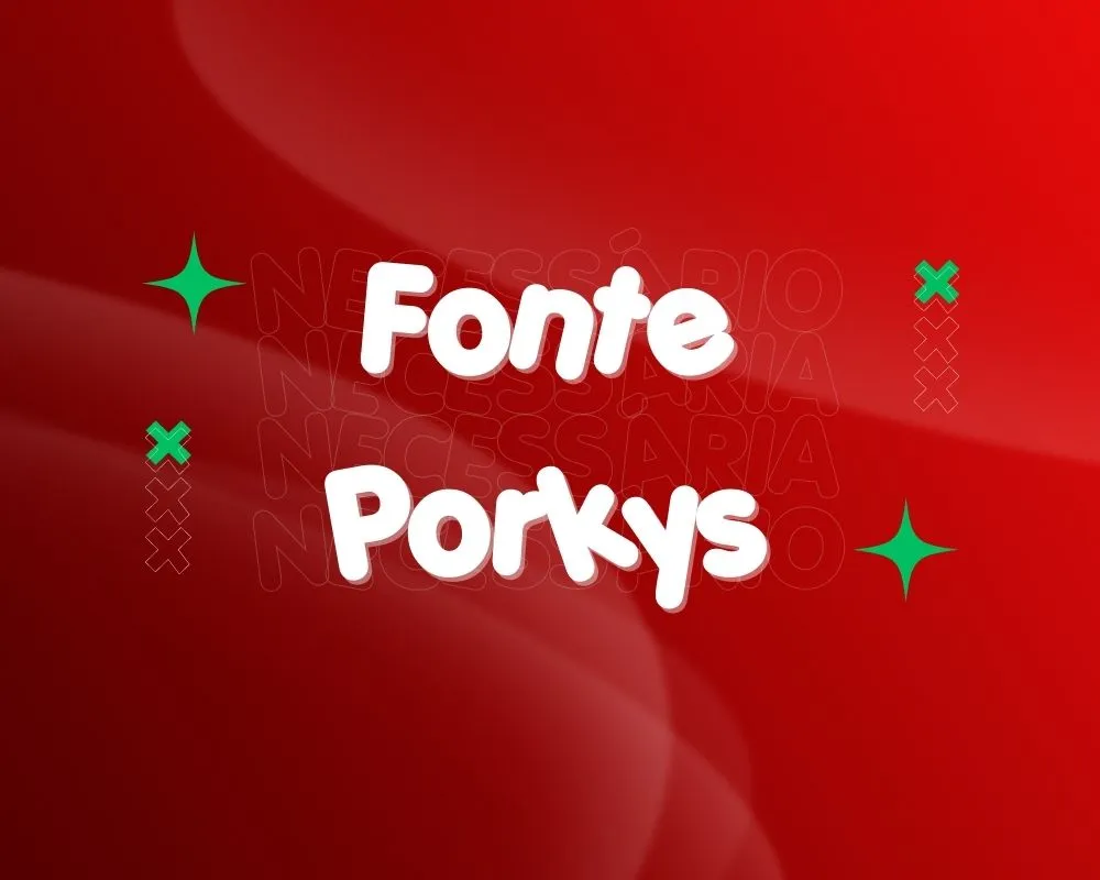 Fonte Porkys Baixar Fontes Gratis