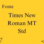 fonte Times New Roman MT Std feature