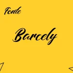 fonte barcely feature