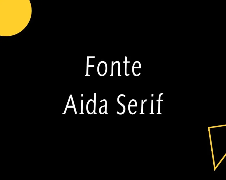 fonte Aida Serif feature