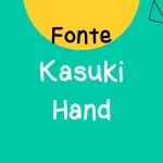 fonte Kasuki Hand feature