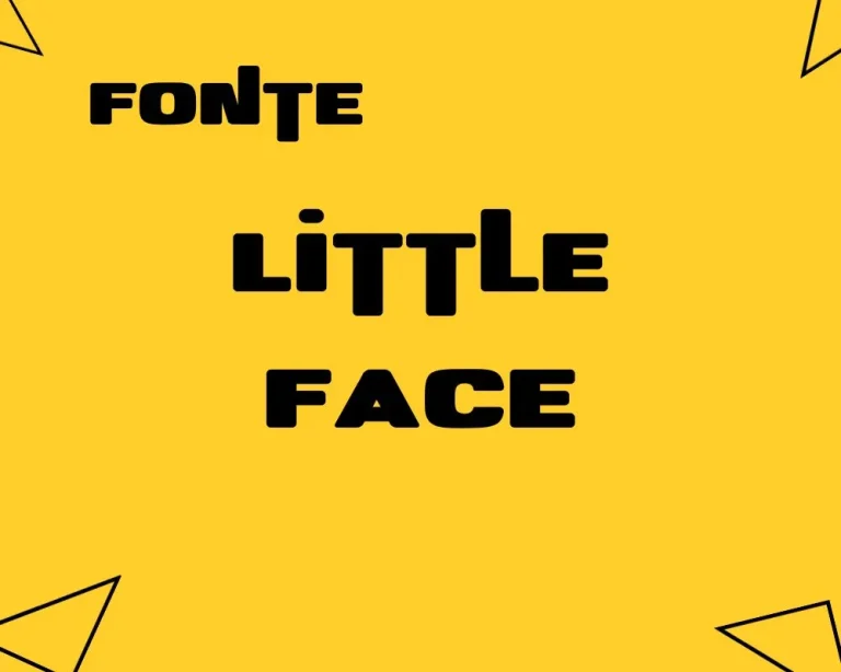 fonte Little Face feature