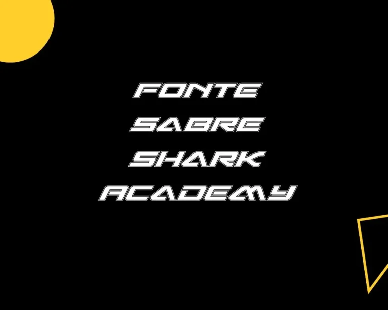 fonte Sabre Shark Academy feature