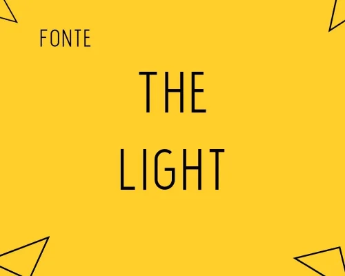 fonte The Light feature