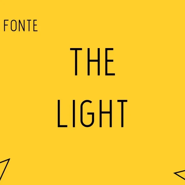 fonte The Light feature